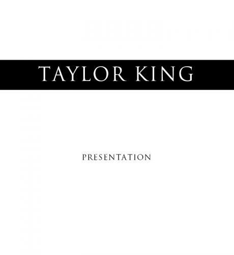 Taylor King Presentation