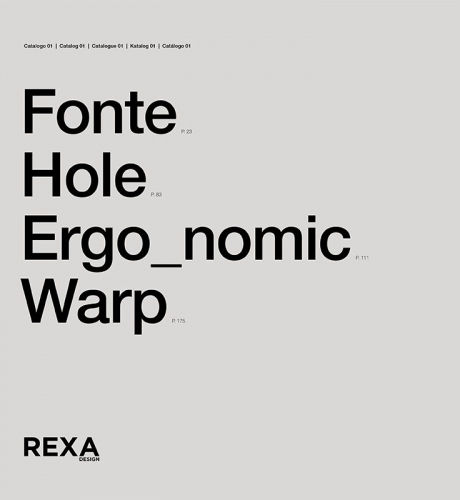 Rexa design Fonte/Hole/Ergo_nomic/Warp