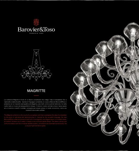 Barovier&Toso Magritte brochure