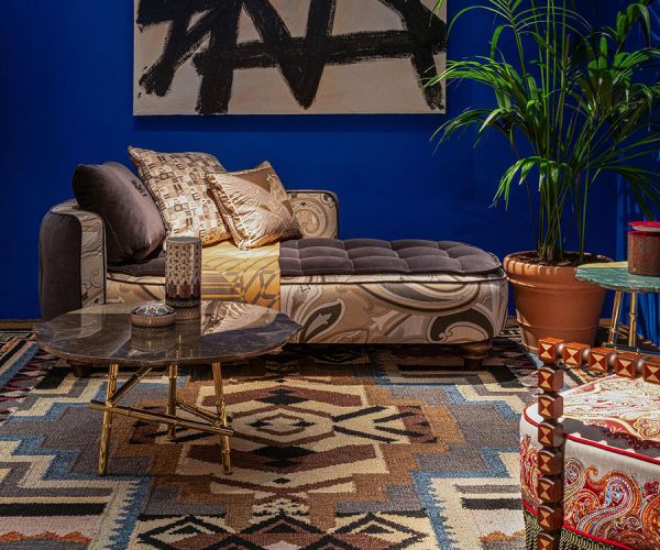 Ретро эстетика новой коллекции Etro Home Interiors