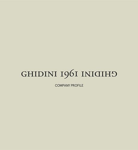 GHIDINI 1961 Brand Presentation 2026